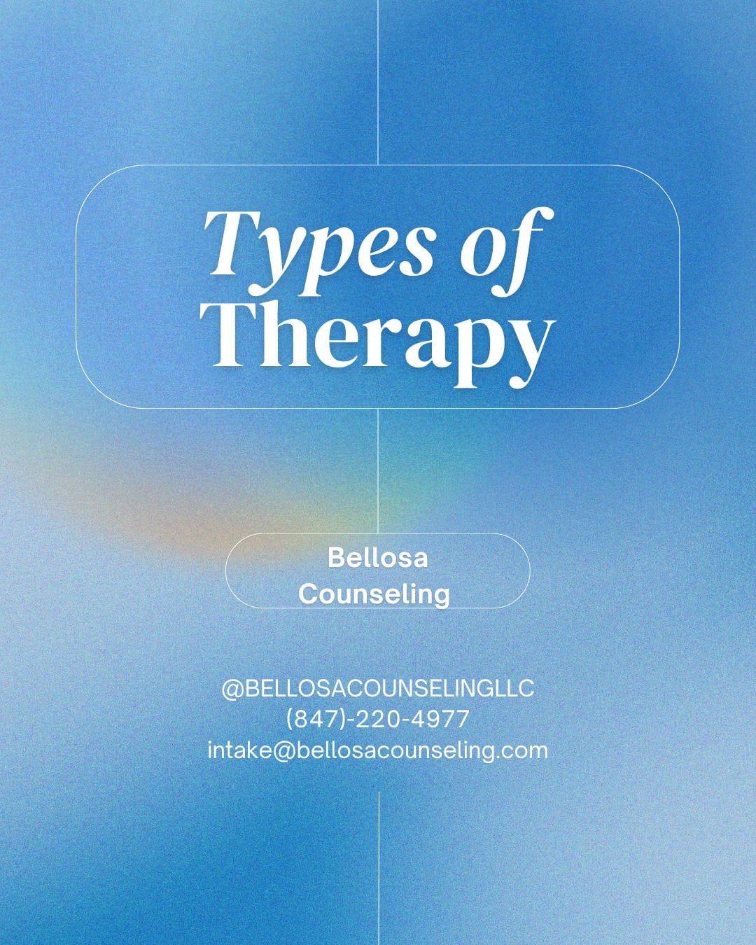 Types of Therapy: Which is a good fit for you?