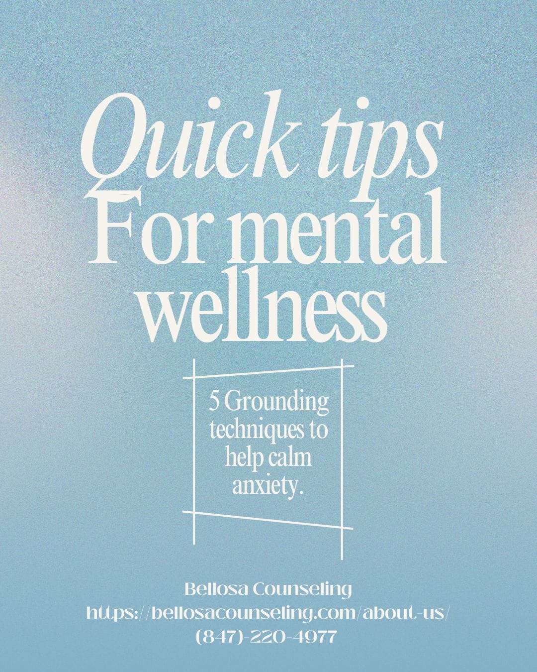 5 Grounding Techniques for Calming Anxiety